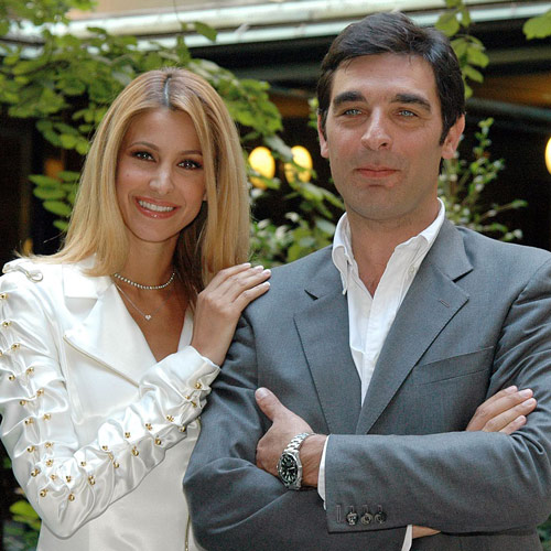 Adriana Volpe e Tiberio Timperi